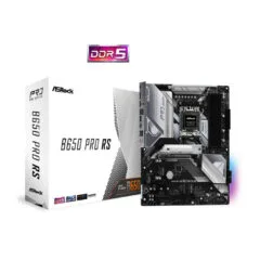 ASRock B650 Pro RS - AM5 ATX Motherboard - DDR5 128GB Max, PCIe 4.0, 1x M.2, 2x SATA III, 2.5Gb LAN, HDMI/DP