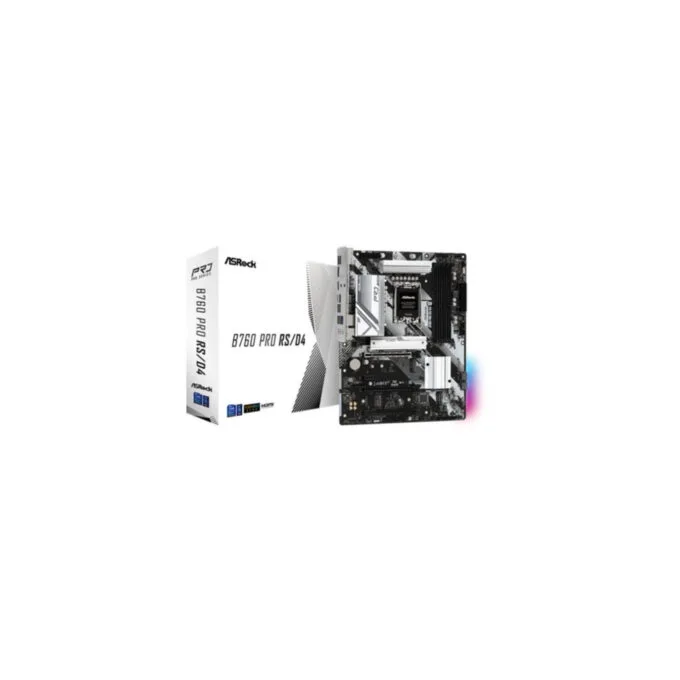 ASRock B760 Pro RS D4 - LGA1700 ATX Motherboard - B760, DDR4, 4x DIMM (128GB), 2.5Gb LAN, M.2 + SATA — image 1