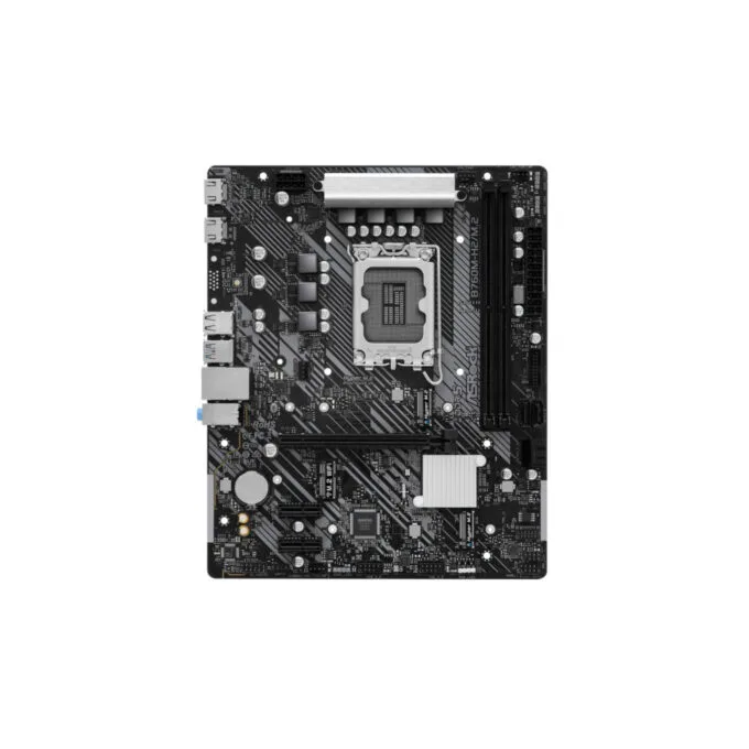 ASRock B760M-H2 M.2 - LGA1700 Micro-ATX Motherboard, Intel B760, DDR5 up to 128GB, 2x M.2, 2.5GbE, HDMI 2.1 — image 2