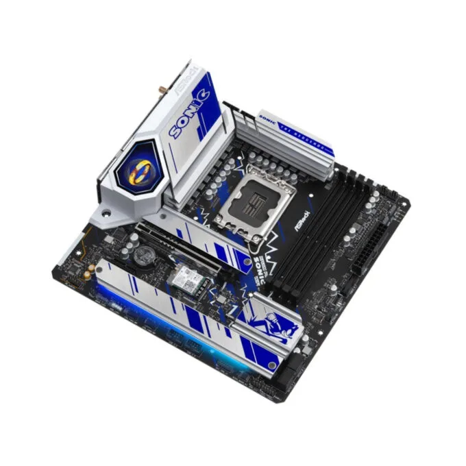 ASRock B760M PG Sonic WiFi - B760M PG SONIC - LGA1700, micro-ATX, DDR5, Wi-Fi 6E, 2.5GbE — image 3