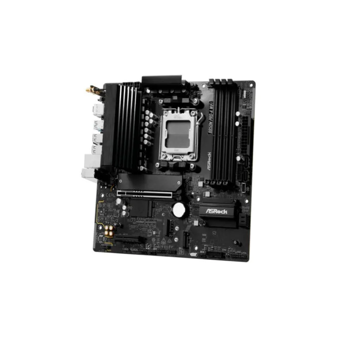 ASRock B850M Pro A WiFi - AM5 Micro-ATX Motherboard - DDR5, 4x DIMM, 256GB Max, Wi‑Fi 6E, 2.5Gb LAN, PCIe 5.0 — image 4