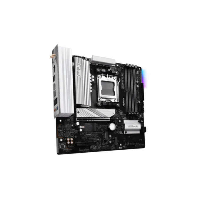 ASRock B850M Pro RS WiFi - B850M Pro RS - AM5 micro-ATX, DDR5, 256GB max, Wi‑Fi 6E, 2.5Gb LAN, HDMI 2.1 — image 3