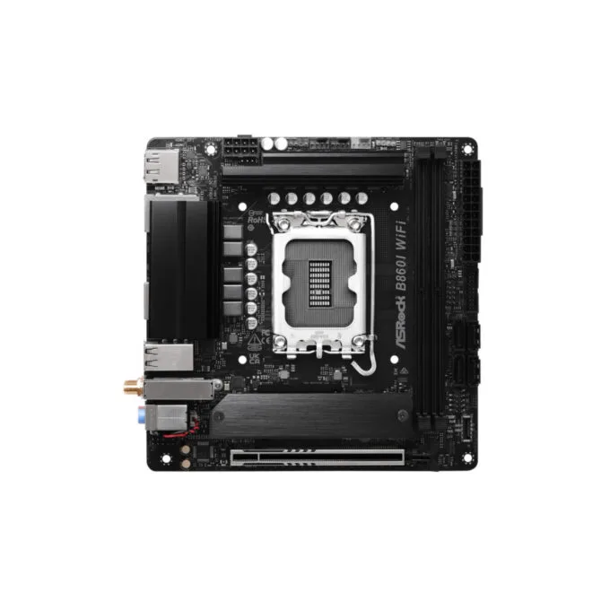 ASRock B860I WiFi - Mini-ITX Motherboard - 8+1+1 Power Phase, Dr.MOS SPS, Onboard WiFi — image 3