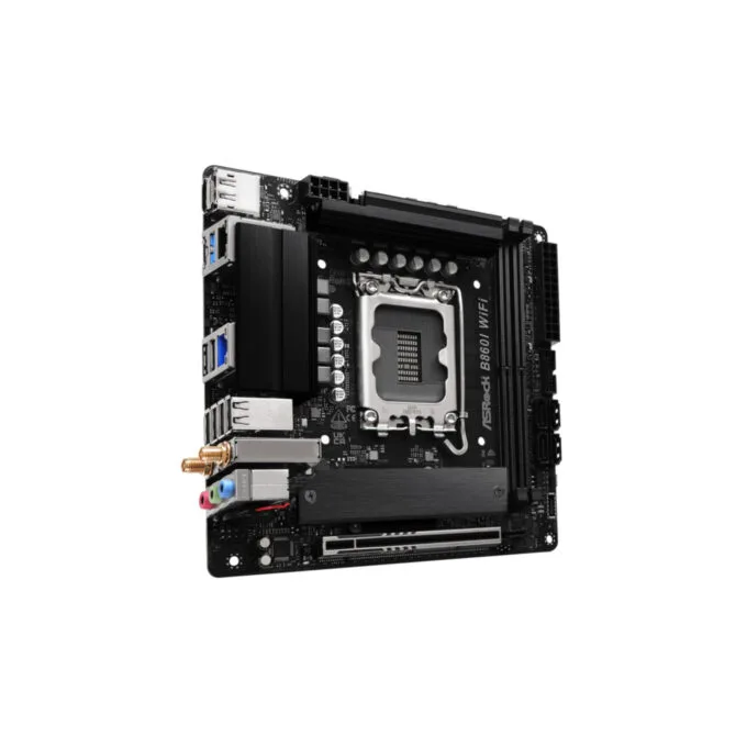 ASRock B860I WiFi - Mini-ITX Motherboard - 8+1+1 Power Phase, Dr.MOS SPS, Onboard WiFi — image 4