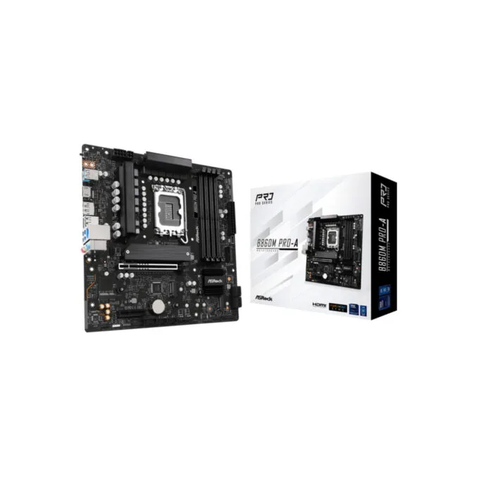 ASRock B860M Pro-A - B860M (LGA1851) - Micro-ATX, 10+1+1 VRM, Dr.MOS Power — image 6