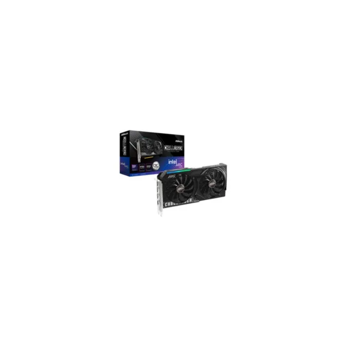 ASRock Challenger Intel Arc B570 OC - 10GB GDDR6 - Black - Dual-Fan, 2340 MHz Boost — image 6
