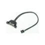 ASRock DeskMini 2x USB 2.0 Internal Cable - Black - Front Panel/Motherboard Connector