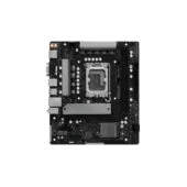 ASRock H810M-X (1851) - Micro-ATX Motherboard, LGA1851 Support, PCIe Gen4 M.2 x4, Aluminum Heatsink
