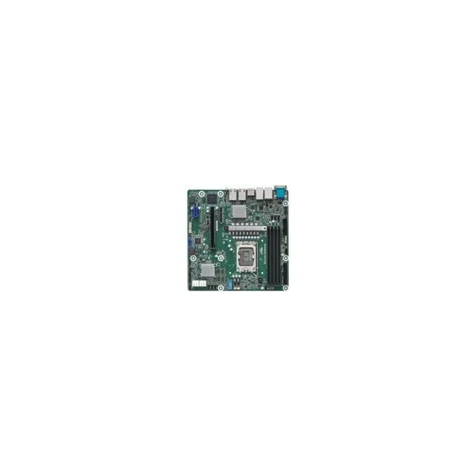 ASRock Mainboard - W680D4U-2L2T - micro-ATX, LGA1700, DDR5-only — image 1