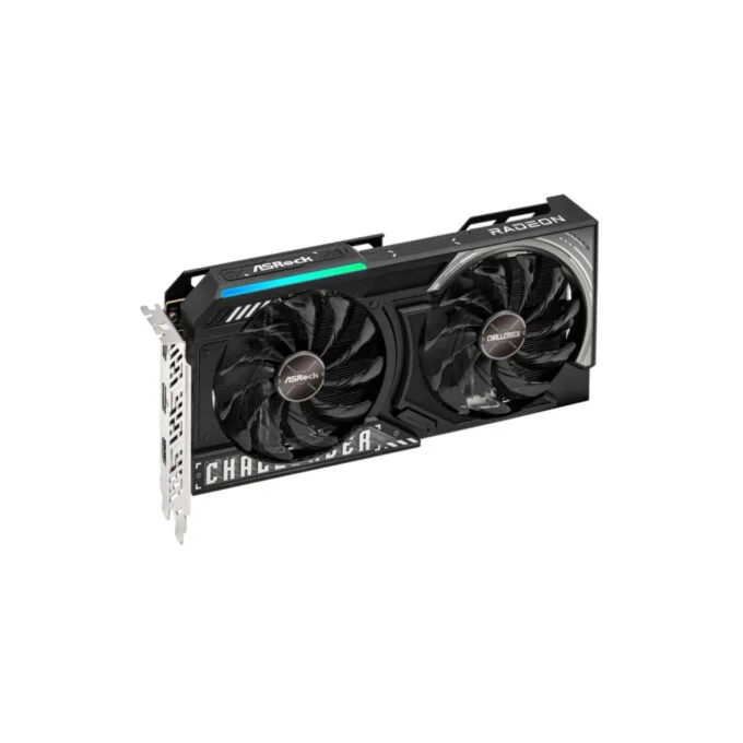 ASRock Radeon RX 9060 XT Challenger OC 16GB GDDR6 - PCIe 5.0 x16 - 3290 MHz Boost - Black — image 3