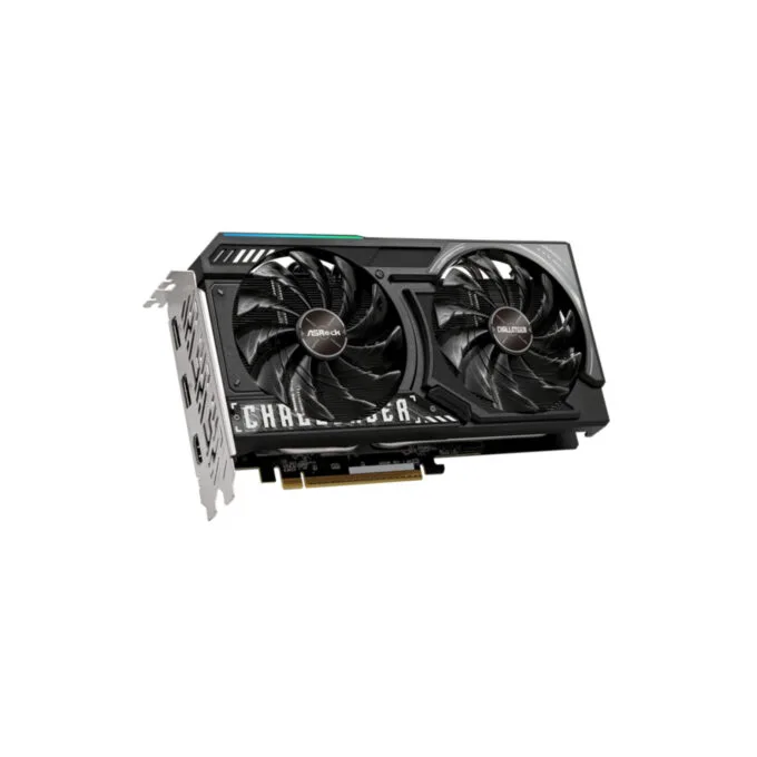 ASRock Radeon RX 9060 XT Challenger OC 16GB GDDR6 - PCIe 5.0 x16 - 3290 MHz Boost - Black — image 4