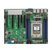 ASRock SIENAD8-2L2T - ATX SP6 Server Motherboard, AMD EPYC, DDR5 8×DIMM 4800MHz, PCIe 5.0, Dual 10GbE