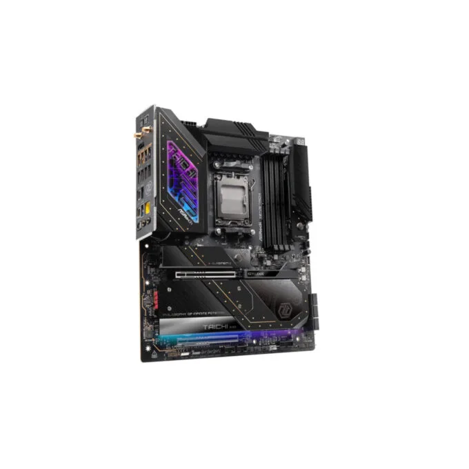 ASRock Taichi X870E - AM5 E-ATX Motherboard, DDR5 4x DIMM 256GB, PCIe 5.0, Wi‑Fi 7, USB4 x2 — image 3