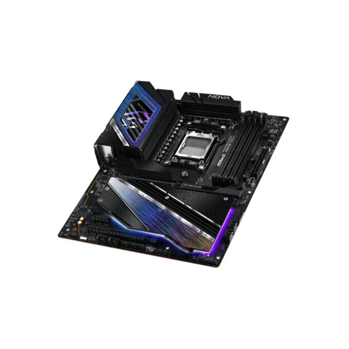 ASRock X870E Nova WiFi - AM5 ATX Motherboard - DDR5, 4x DIMM (256GB), PCIe 5.0, Wi-Fi 7, 5Gb LAN — image 5