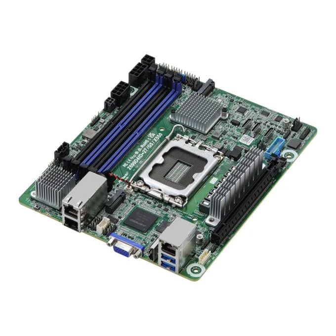 ASRock Z690 Mini-ITX DDR5 Motherboard - Z690D4ID-2T - LGA1700, 2x M.2, 2 RAM slots — image 2