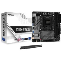 ASRock Z790M-ITX WiFi - Mini-ITX LGA1700 Motherboard - DDR5, 64GB Max, PCIe 5.0, Wi-Fi 6E, 2.5Gb LAN