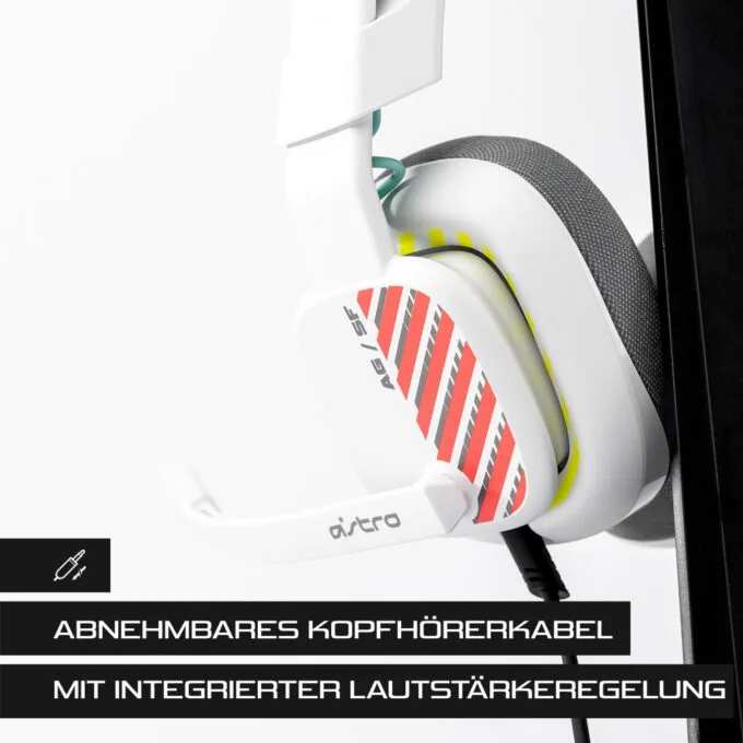 ASTRO A10 Gen 2 Wired Gaming Headset - White - 3.5mm Jack, Closed-Back, Boom Mic, Multi-Platform — image 21