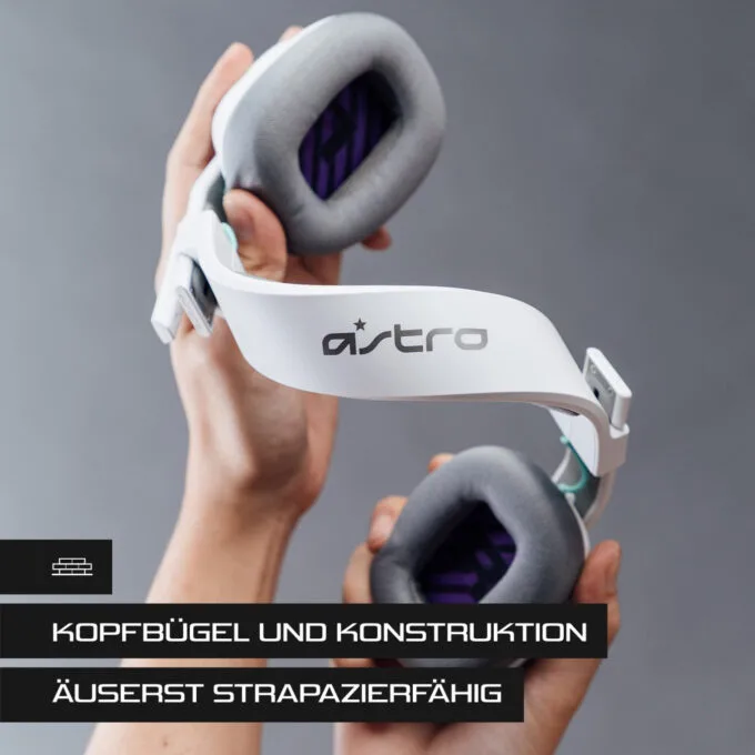 ASTRO A10 Gen 2 Wired Gaming Headset - White - 3.5mm Jack, Closed-Back, Boom Mic, Multi-Platform — image 22