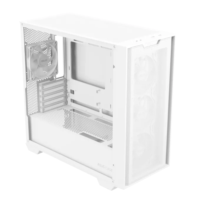 ASUS A21 PLUS Gaming Case Micro ATX Tempered Glass White - 4x ARGB Fans - 4711387406281 — image 8