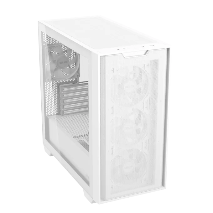 ASUS A21 PLUS Gaming Case Micro ATX Tempered Glass White - 4x ARGB Fans - 4711387406281 — image 9