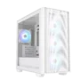 ASUS A21 PLUS Gaming Case Micro ATX Tempered Glass White - 4x ARGB Fans - 4711387406281