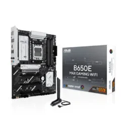 ASUS B650E MAX Gaming WiFi - AM5 ATX Motherboard - DDR5, 4 DIMM 256GB, PCIe 5.0, Wi‑Fi 6E, 2.5Gb LAN