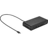 ASUS DC300 USB-C Dock - Triple-Display 4K60, 90W PD, Gigabit Ethernet, HDMI+DP, Black