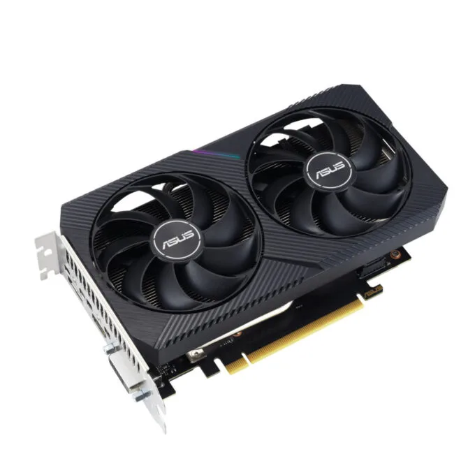 ASUS Dual GeForce RTX 3050 DUAL OC LHR V2 - 8GB GDDR6, 1822 MHz Boost, Dual Axial Fans — image 2