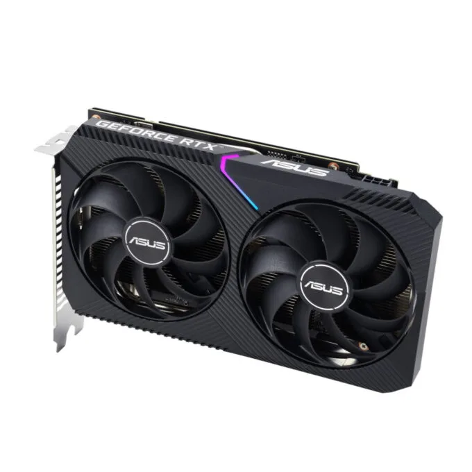 ASUS Dual GeForce RTX 3050 DUAL OC LHR V2 - 8GB GDDR6, 1822 MHz Boost, Dual Axial Fans — image 7