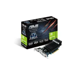 ASUS GeForce GT 730 2GB GDDR5 - Passive Cooling, 902 MHz, HDMI & DVI-D