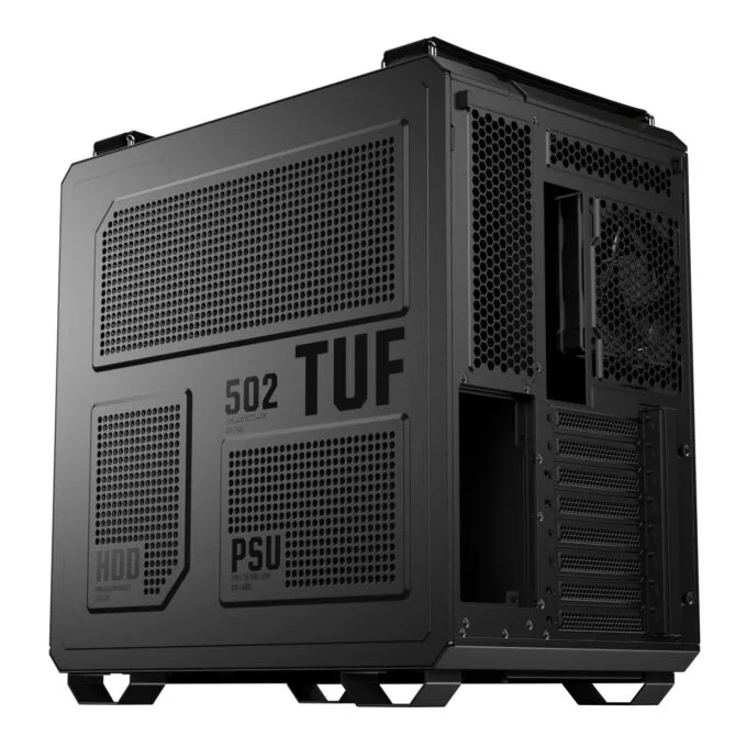 ASUS PC Case ATX Tempered Glass 4xARGB Fans TUF GAMING - GT502 - Horizon Black — image 11