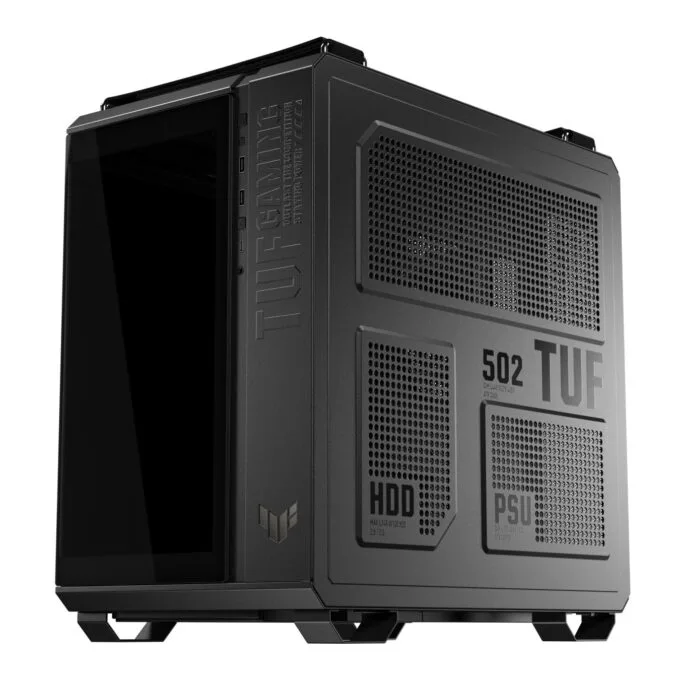 ASUS PC Case ATX Tempered Glass 4xARGB Fans TUF GAMING - GT502 - Horizon Black — image 2