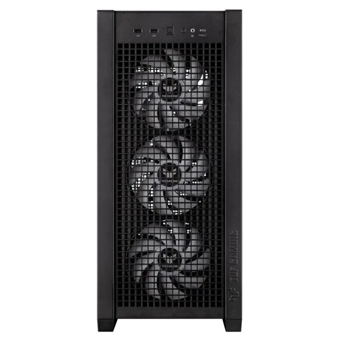ASUS PC Case - GT302 - ATX Tempered Glass 4xARGB Fans TUF GAMING Black — image 3