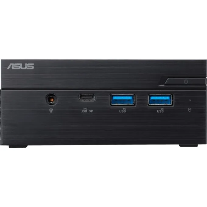 ASUS PN53-S5018ADS1 - Ryzen 5 7530U, 8GB DDR4, 256GB M.2 NVMe, Windows 11 Pro, Black — image 1
