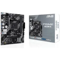 ASUS PRIME A520M-R - Micro-ATX AM4 Motherboard - Ryzen 3000/5000 Compatible, 2x DIMM, Up to 64GB