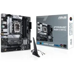 ASUS PRIME B660M-A WIFI DDR4 - B660M-A WIFI - LGA1700, Micro-ATX, PCIe 4.0, DDR4, WiFi