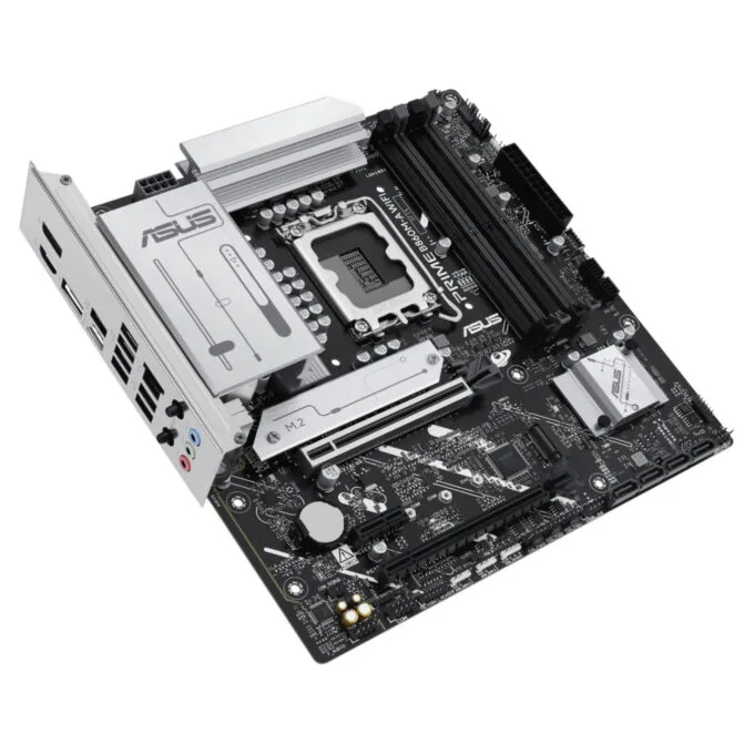 ASUS PRIME B860M-A WIFI - B860M-A - Micro-ATX LGA1851, DDR5 4x DIMM, 256GB Max, Built-in WiFi — image 6