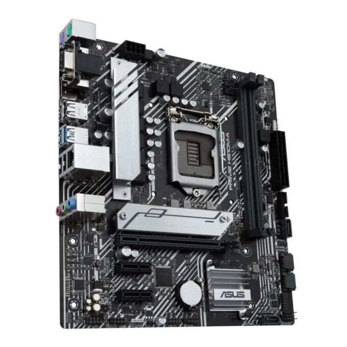 ASUS PRIME H510M-A - LGA1200 Micro-ATX Motherboard - DDR4 64GB, PCIe 4.0, M.2 32Gbps, Intel 1Gb LAN — image 3