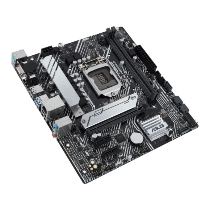 ASUS PRIME H510M-A - LGA1200 Micro-ATX Motherboard - DDR4 64GB, PCIe 4.0, M.2 32Gbps, Intel 1Gb LAN — image 4