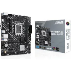 ASUS PRIME H610M-K - LGA1700 H610 mATX Motherboard, DDR5 2x DIMM, Up to 96GB, ARGB, PCIe 4.0, HDMI 2.1