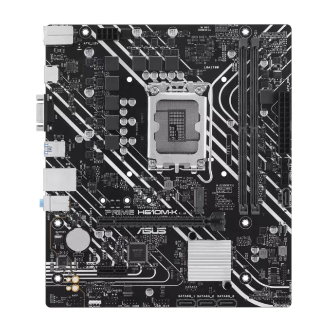 ASUS PRIME H610M-K - LGA1700 Micro-ATX Motherboard — image 2