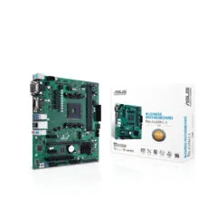 ASUS Pro A520M-C II CSM - AM4 A520 Micro-ATX Motherboard, DDR4 64GB, M.2, HDMI/DVI/DP