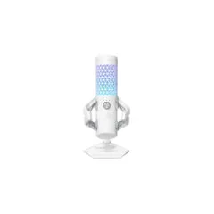 ASUS ROG Carnyx USB Condenser Table Microphone - Cardioid, 24-bit/192kHz, -37 dB Sensitivity - White
