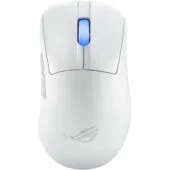 ASUS ROG Keris II Ace Wireless Gaming Mouse - Right-Hand, Tri-Mode (2.4G/BT/USB), 42,000 DPI, White