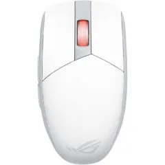 ASUS ROG Strix Impact III Wireless - Ambidextrous Gaming Mouse - White, 36000 DPI, RF 2.4GHz & Bluetooth 5.1