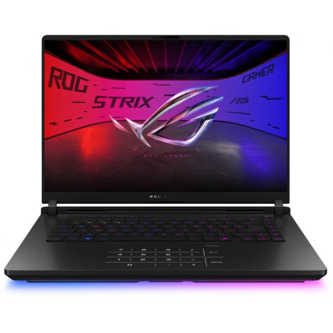 ASUS ROG Strix SCAR16 - G635LW-RW011W - Off Black, 32GB DDR5, 2TB SSD, Intel Core Ultra 9 5.4GHz, RTX 5080, 16" Mini-LED — image 1