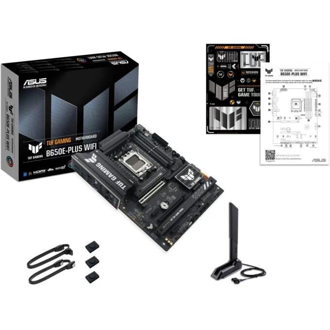 ASUS TUF B650E-PLUS Gaming WiFi - AM5 ATX Motherboard, DDR5, 256GB, Wi‑Fi 6E, PCIe 5.0, 2.5Gb LAN — image 6