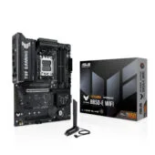 ASUS TUF B850 E WiFi (AM5) - ATX Motherboard, DDR5 256GB, 3x M.2 (PCIe5), Wi‑Fi 6E, Bluetooth 5.3, 2.5Gb LAN