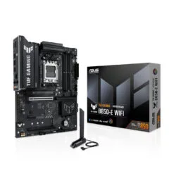 ASUS TUF B850 E WiFi (AM5) - ATX Motherboard, DDR5 256GB, 3x M.2 (PCIe5), Wi‑Fi 6E, Bluetooth 5.3, 2.5Gb LAN