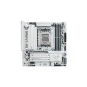 ASUS TUF GAMING B850M-PLUS WIFI7 W - AM5 Micro-ATX Motherboard - DDR5, 4x DIMM, 256GB, WiFi 7